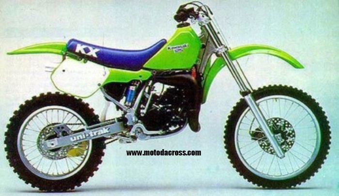 Kawasaki KX 125 tutti gli di produzione