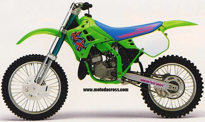 Kawasaki KX 125 tutti gli di produzione