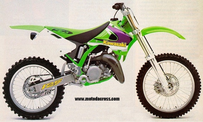 Kawasaki KX 125 tutti gli di produzione