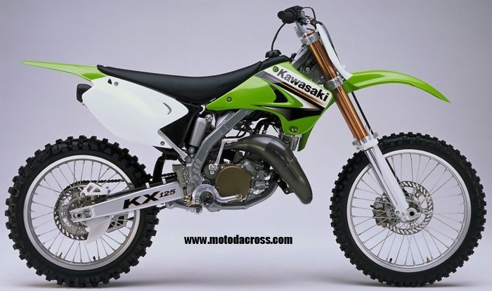 Kawasaki KX 125 tutti gli di produzione